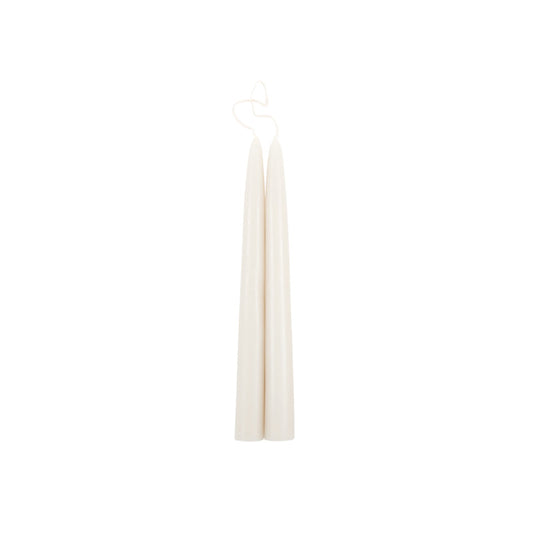 12" Dipped Taper Candles - Parchment