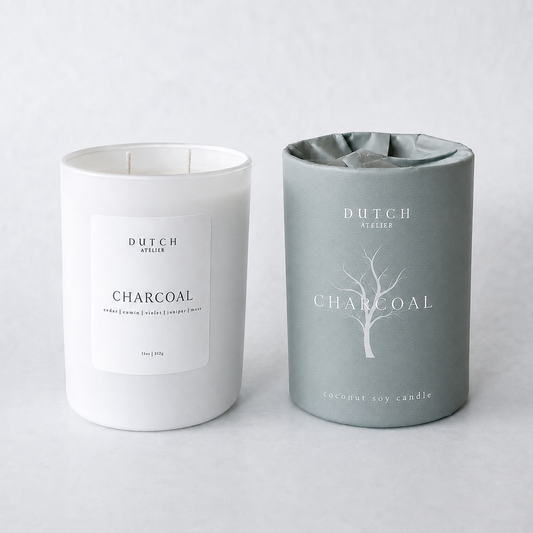 Charcoal 11 oz Candle
