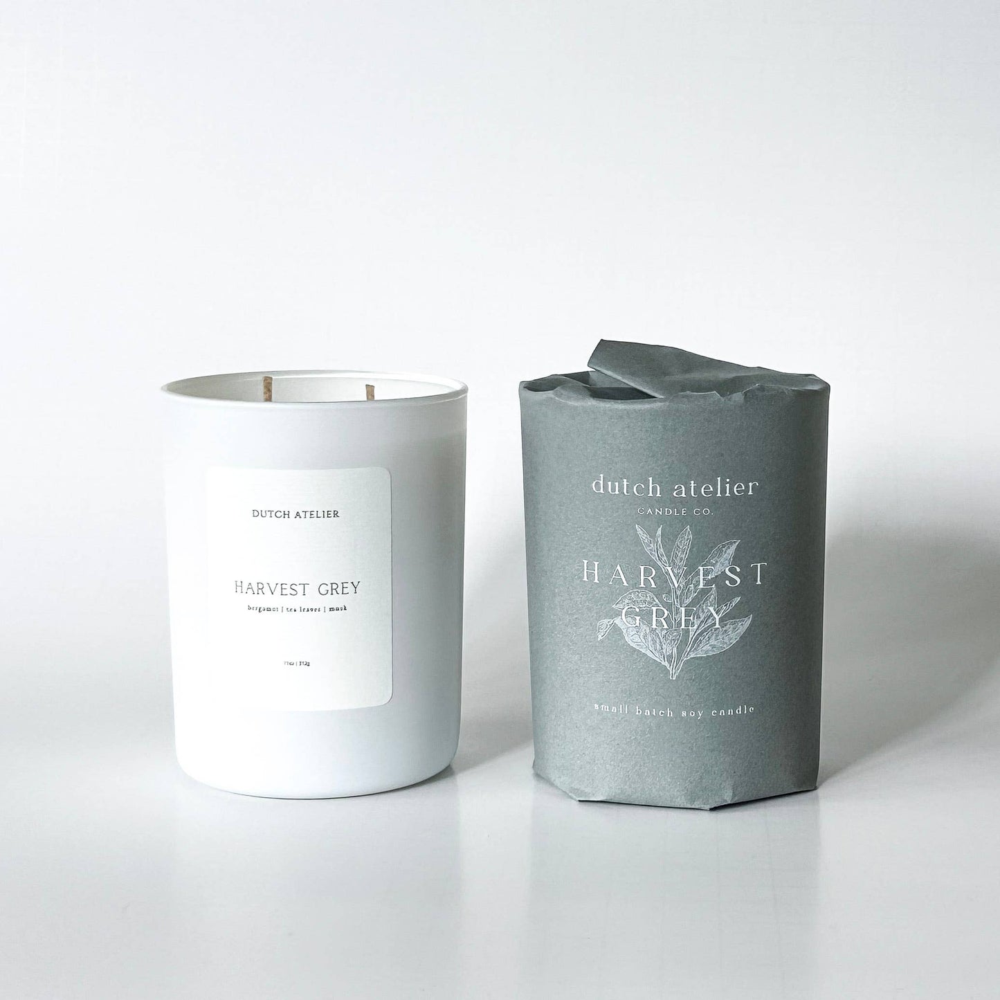 Grey 11 oz Candle