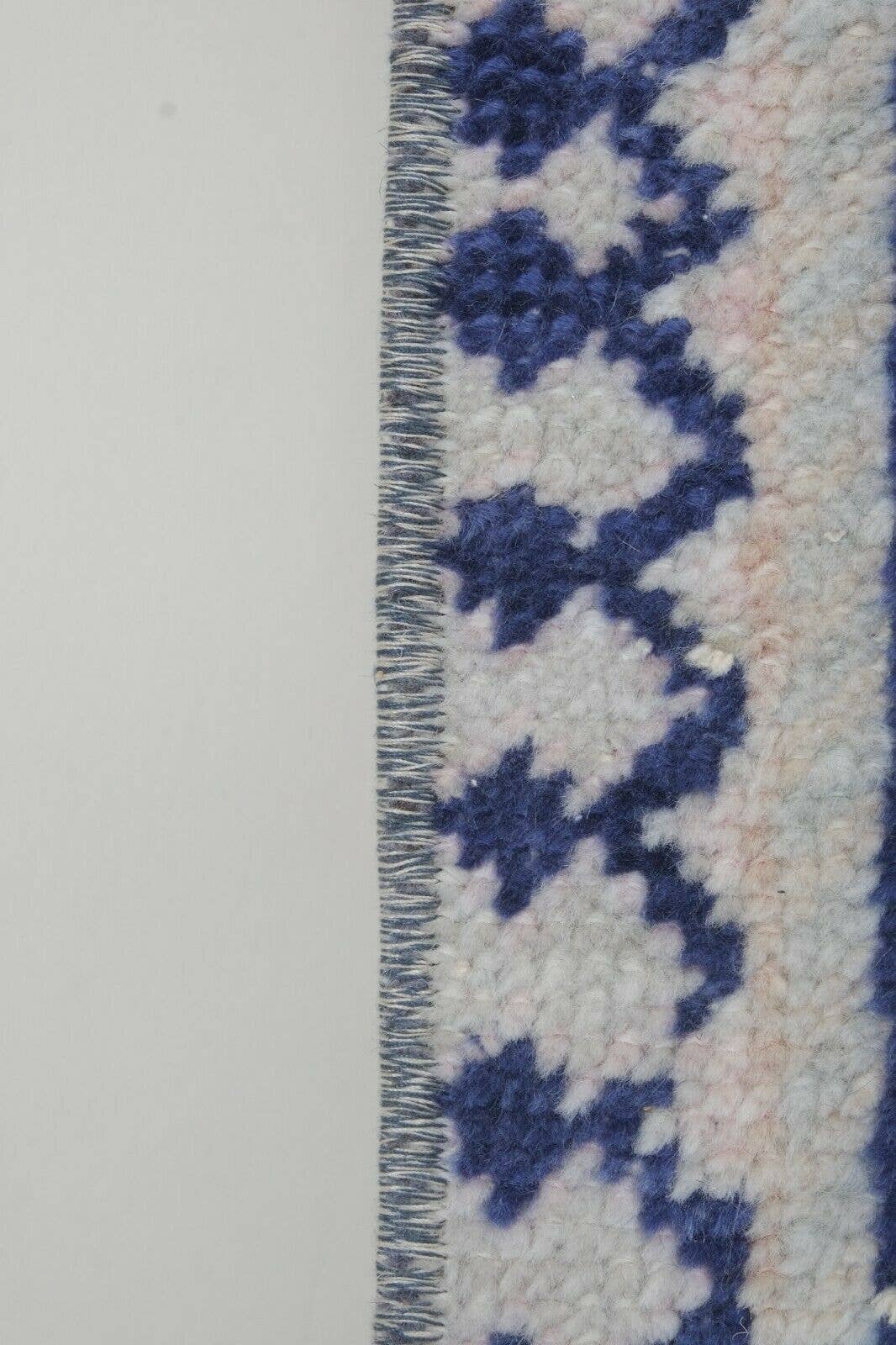 Vintage 4'11" x 6'5" Pastel Village Pictorial Turkish Rug