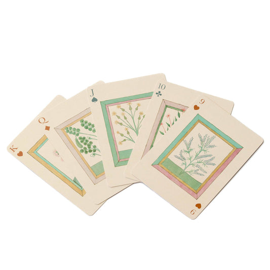 Single Playing Card Deck - Book of Herbs
