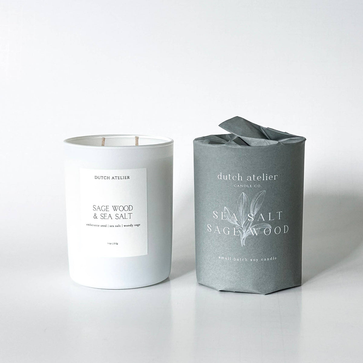 Sage Wood & Sea Salt 11 oz Candle
