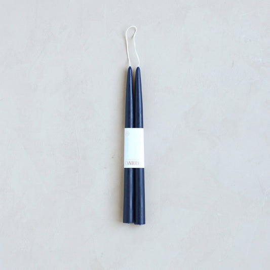 12" Original Dipped Taper Candles - Midnight