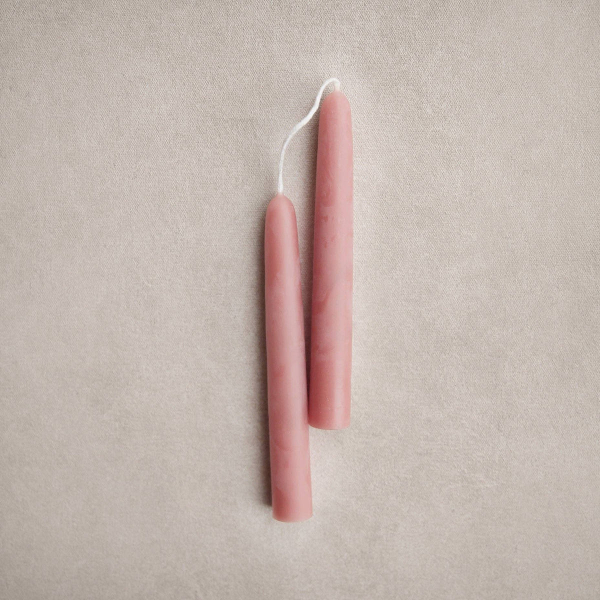 6" Heirloom Beeswax Taper Candles - Blossom