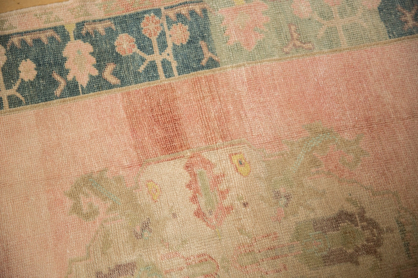 Vintage 3'10" x 6'3" Distressed Oushak Rug