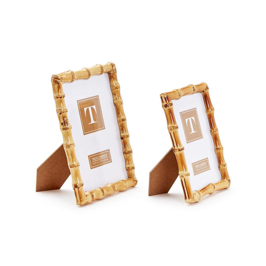 Blonde Bamboo Photo Frames
