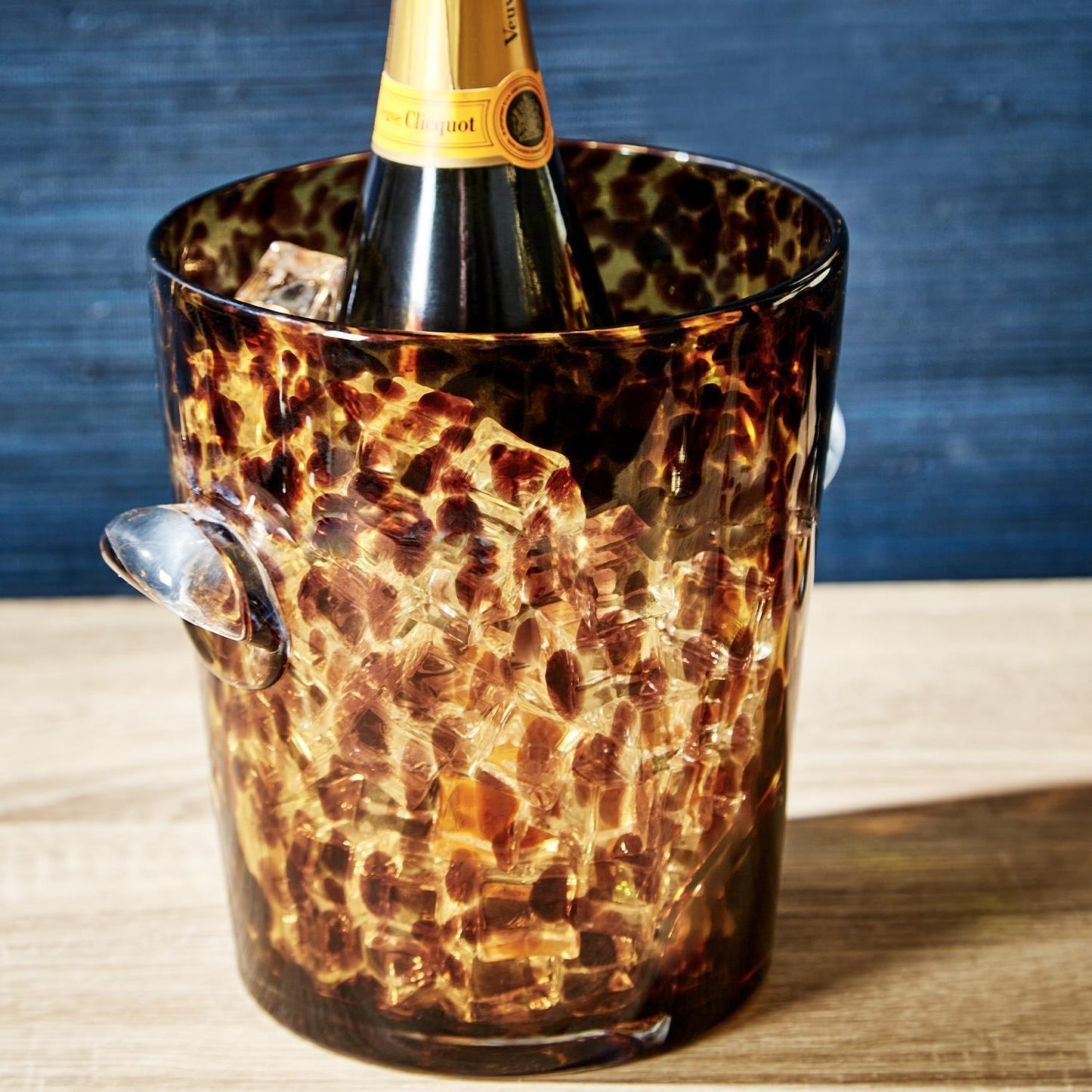 Tortoise Glass Ice Bucket