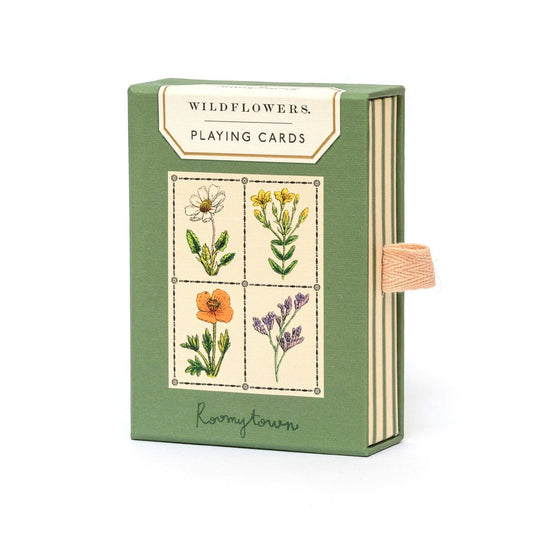 Single Playing Card Deck - Wildflowers