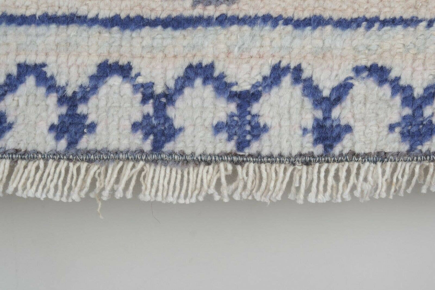 Vintage 4'11" x 6'5" Pastel Village Pictorial Turkish Rug