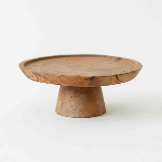 Chiku Carved Teak Wood Riser