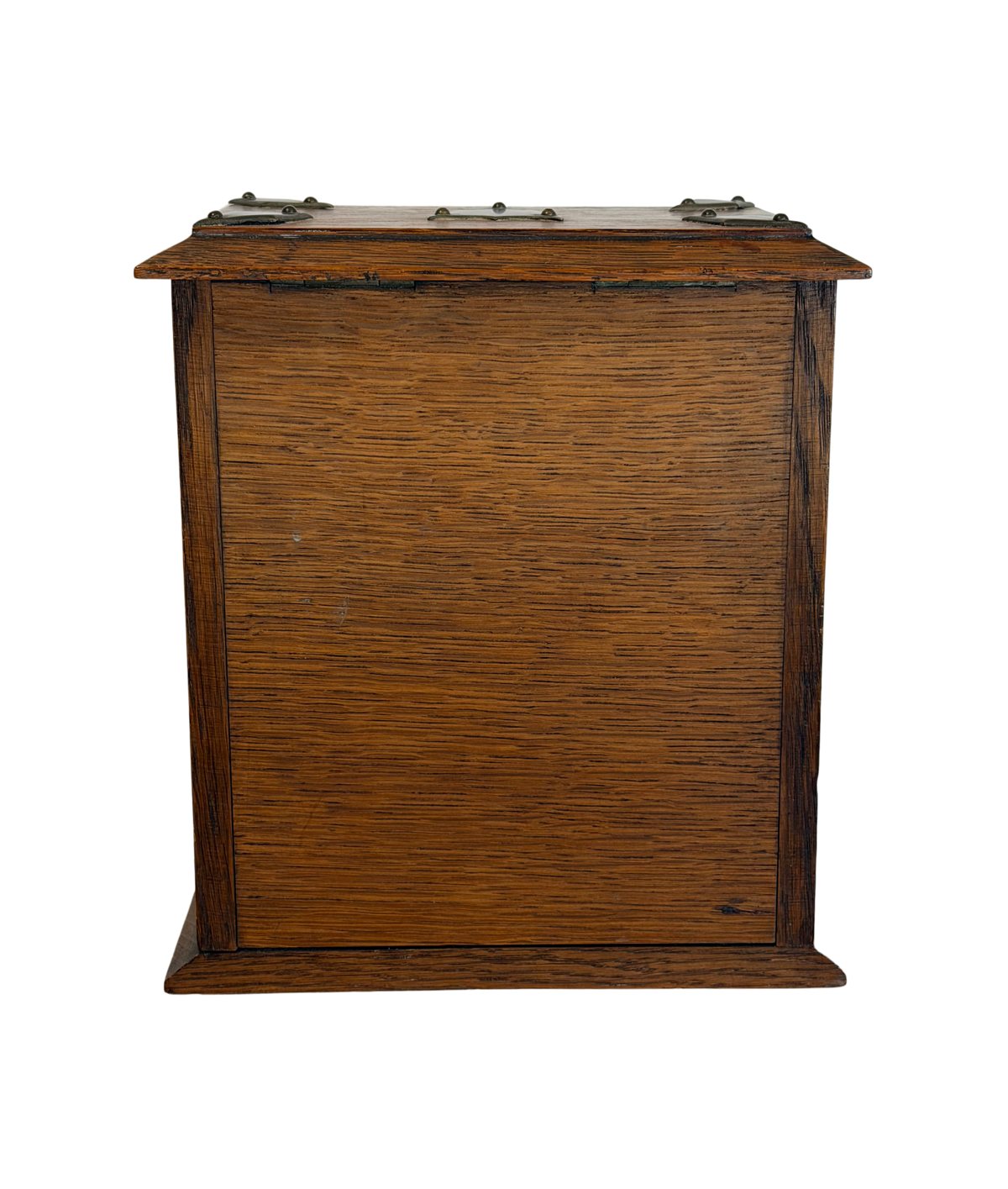 Antique English Edwardian Stationery Box with Key