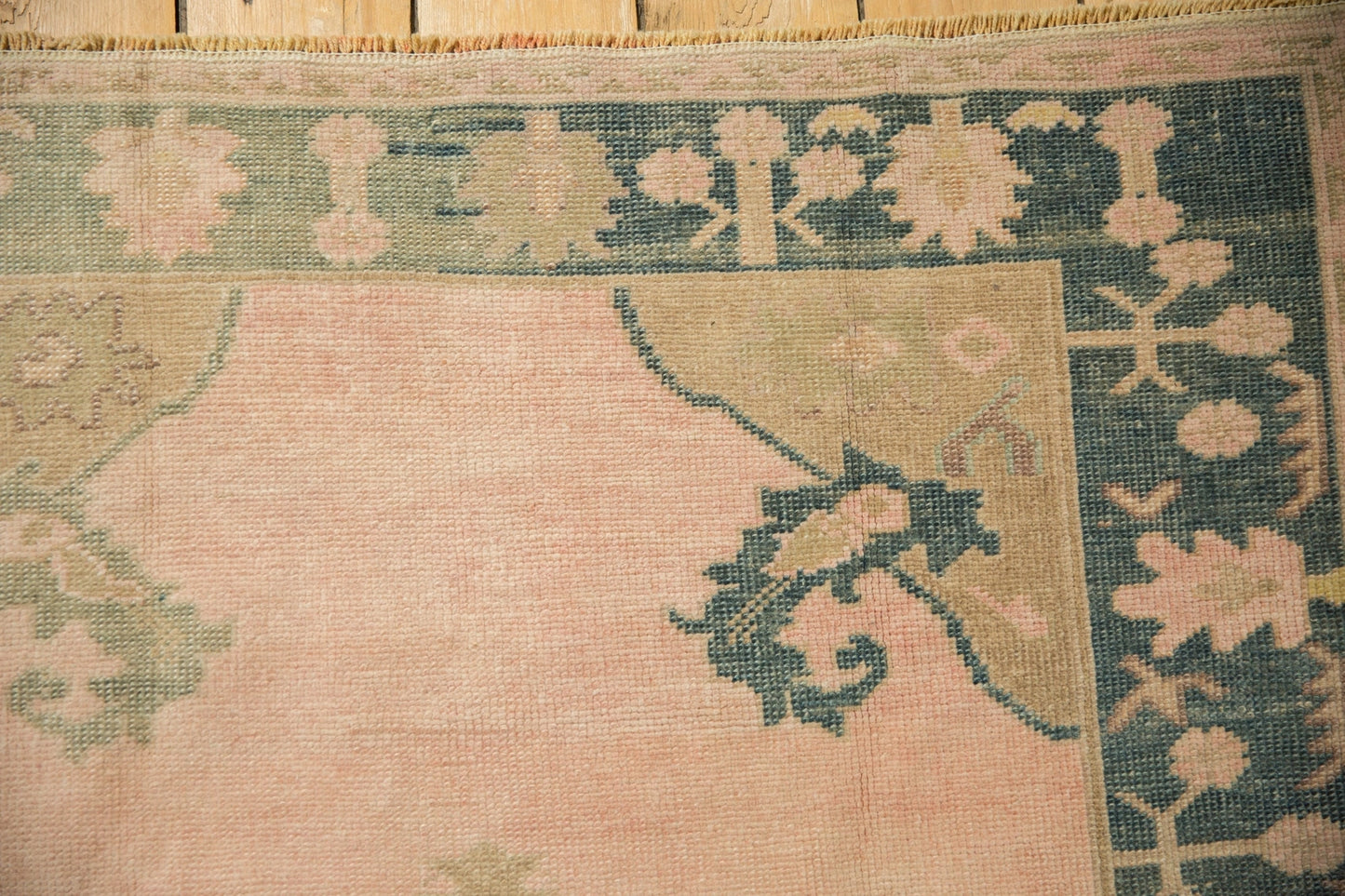 Vintage 3'10" x 6'3" Distressed Oushak Rug
