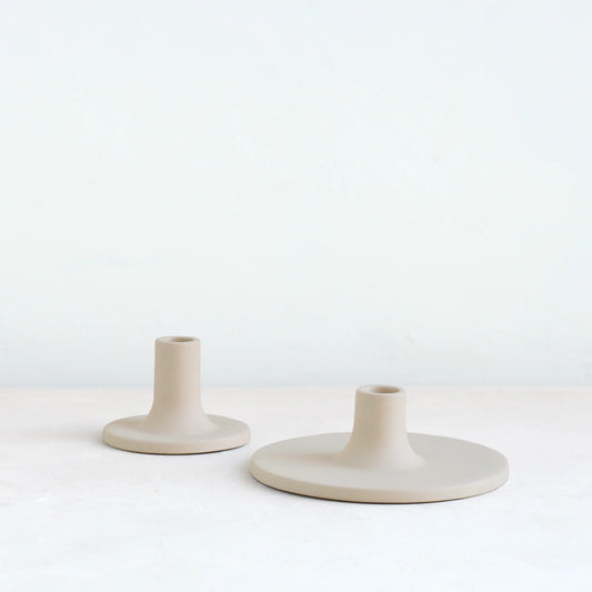 Daily Taper Holders - Sand