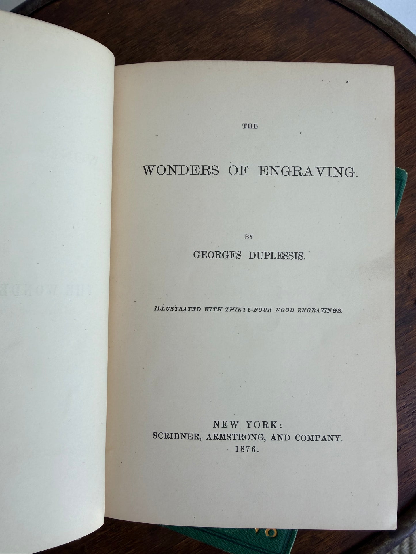Set of 5 1870's "Illustrated Library of Wonders" Hardcover Books