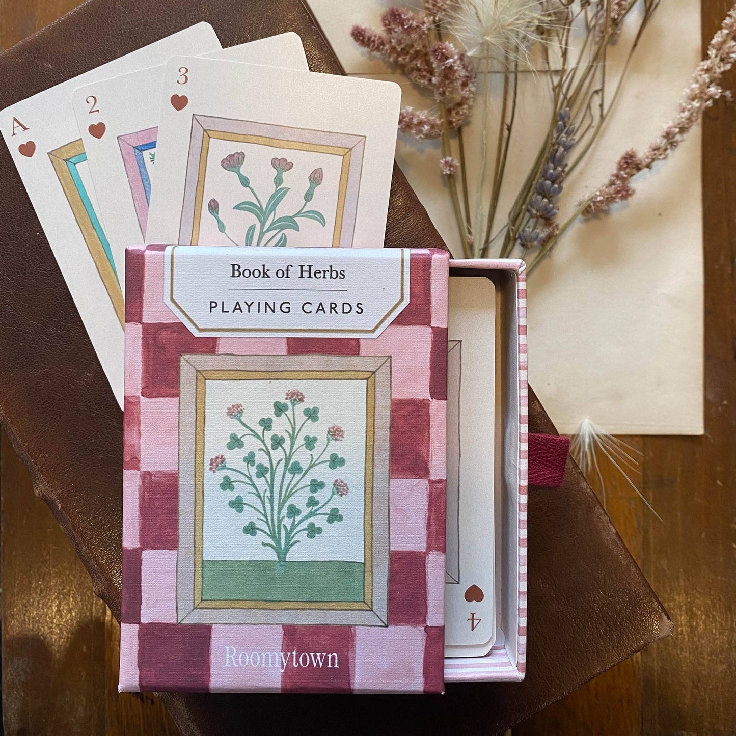 Single Playing Card Deck - Book of Herbs