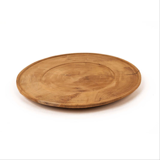 Takara Teak Root Centerpiece Plate